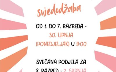 Podjela svjedodžaba